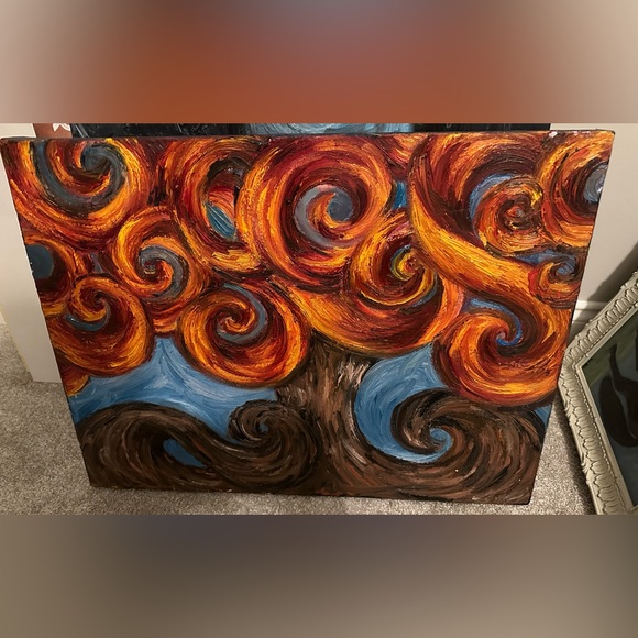Oil painting (painted by me) on gallery wrap canvas, 18”x24” - Picture 1 of 1